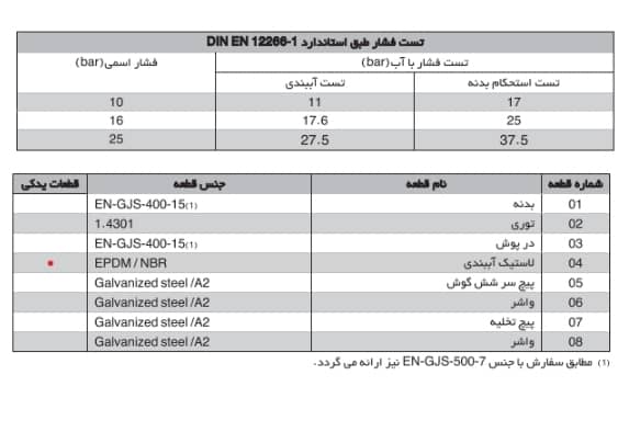 صافی کج تیپ Y فلنج دار (Y Strainer – Stry)
